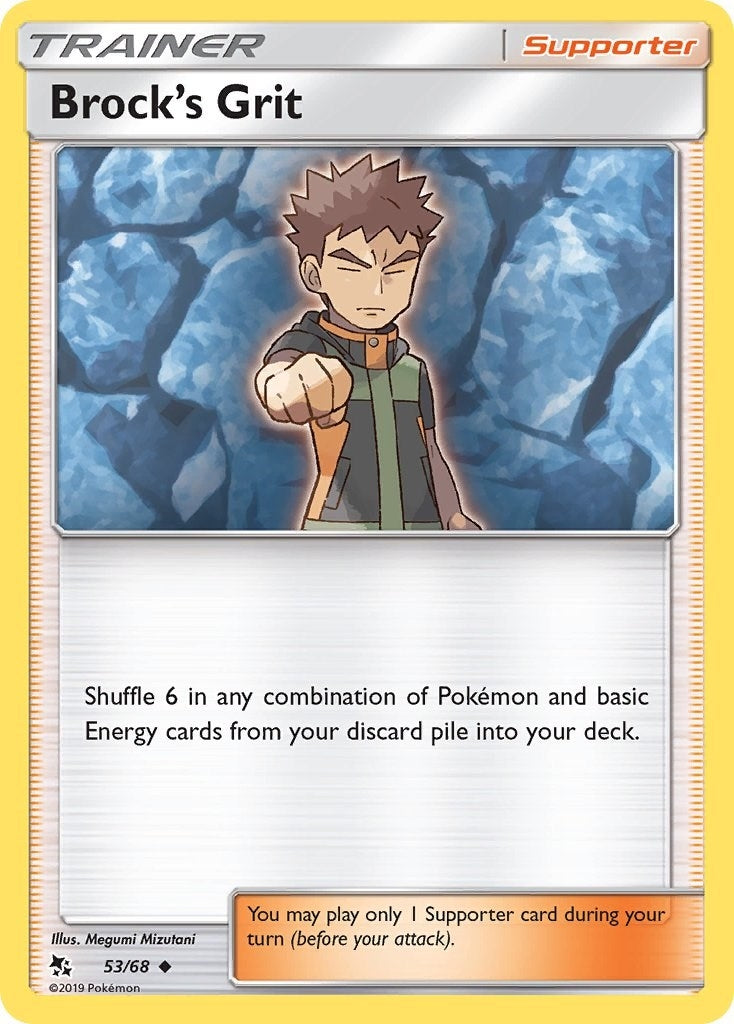 Image for Brock's Grit (53/68) (HIF) - Pokemon