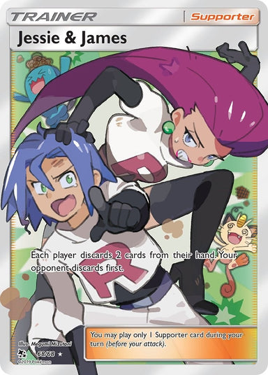 Image for Jessie & James (Full Art) (68/68) (HIF) - Pokemon
