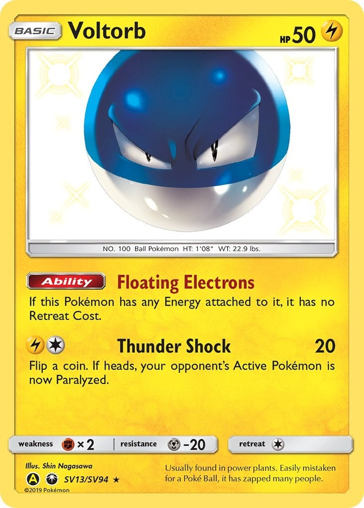 Voltorb (SV13/SV94) (Hidden Fates: Shiny Vault)