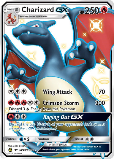 Image for Charizard GX (SV49/SV94) (Hidden Fates: Shiny Vault) - Pokemon