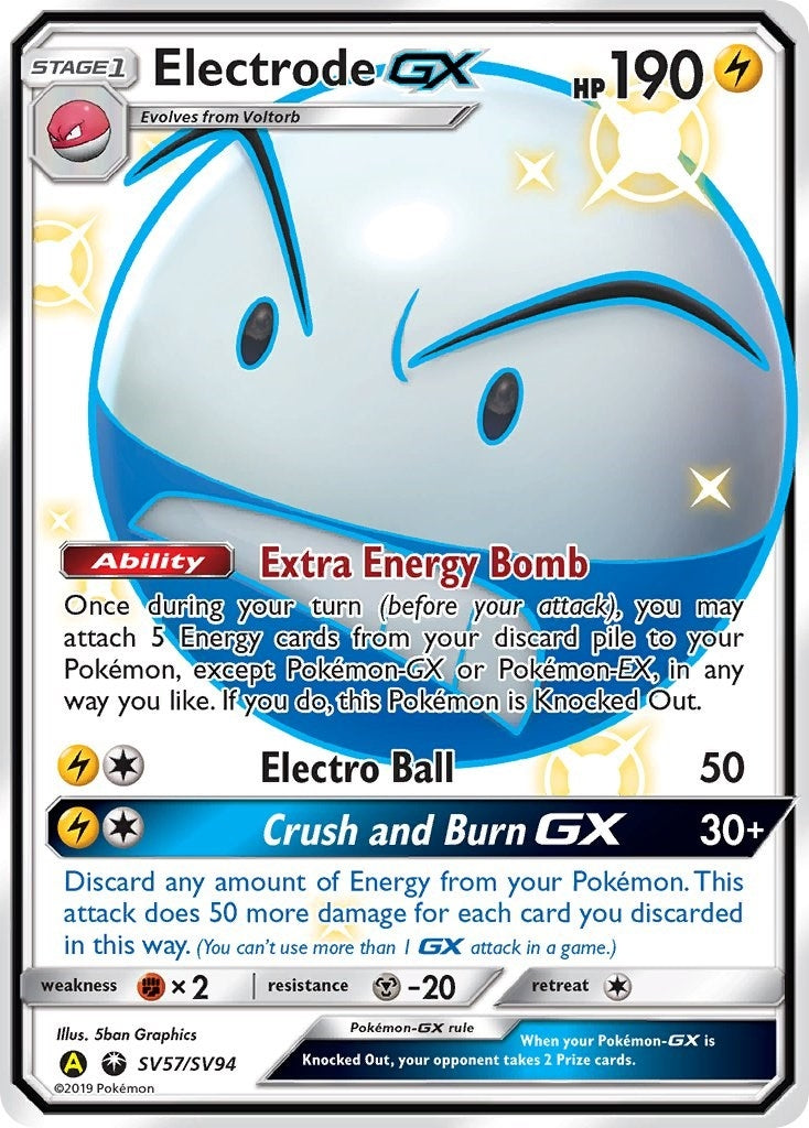 Electrode GX (SV57/SV94) (Hidden Fates: Shiny Vault)