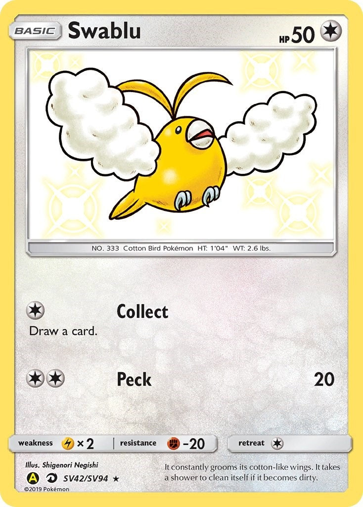 Image for Swablu (SV42/SV94) (HIF:SV) - Pokemon