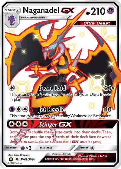 Naganadel GX - SV63/SV94