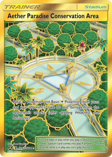Image for Aether Paradise Conservation Area (SV87/SV94) (HIF:SV) - Pokemon