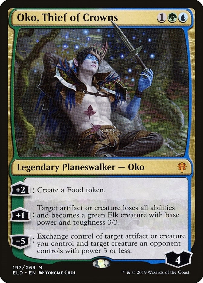 Image for Oko, Thief of Crowns (197) (Throne of Eldraine) - Magic: The Gathering