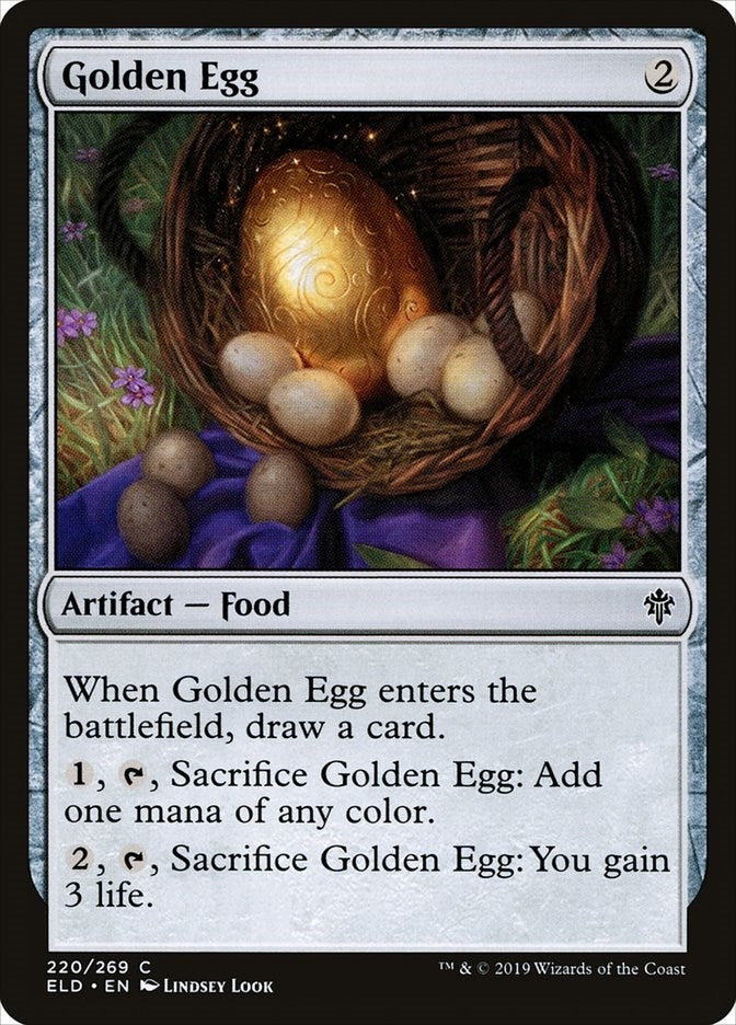 Image for Golden Egg (220) (Throne of Eldraine) - Magic: The Gathering