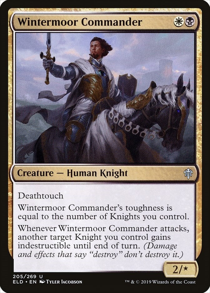 Image for Wintermoor Commander (205) (Throne of Eldraine) - Magic: The Gathering