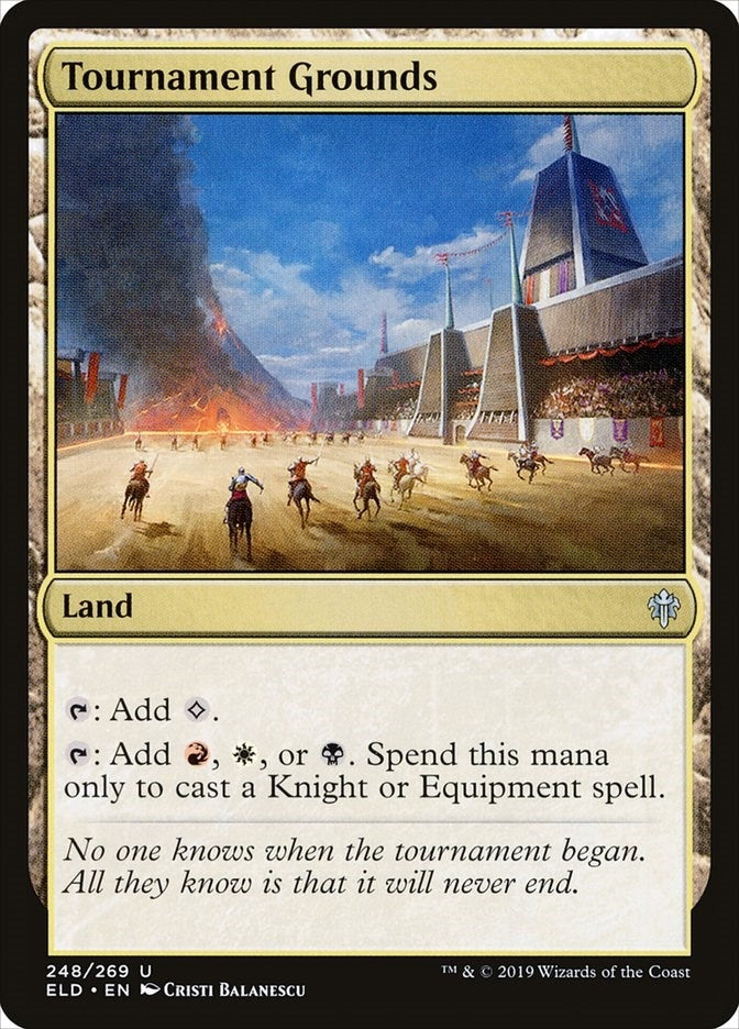 Image for Tournament Grounds (248) (Throne of Eldraine) - Magic: The Gathering
