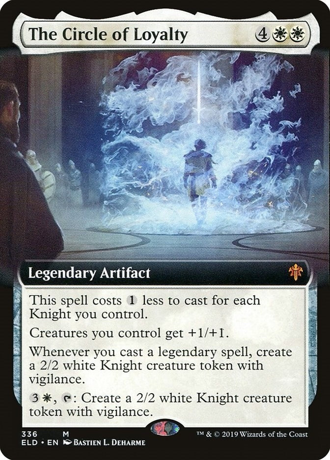 Image for The Circle of Loyalty (Extended Art) (336) (Throne of Eldraine) - Magic: The Gathering