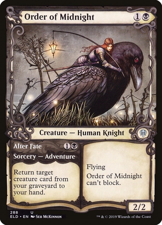 Image for Order of Midnight (Showcase) (288) (Throne of Eldraine) - Magic: The Gathering