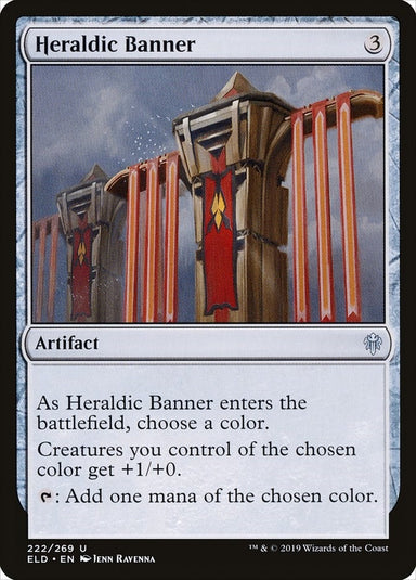 Image for Heraldic Banner (222) (Throne of Eldraine) - Magic: The Gathering