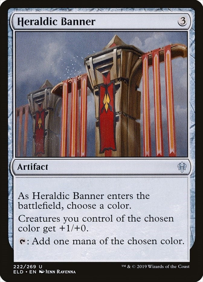Image for Heraldic Banner (222) (Throne of Eldraine) - Magic: The Gathering