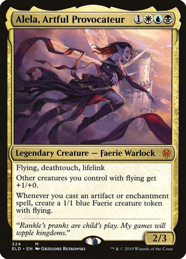 Image for Alela, Artful Provocateur (324) (Throne of Eldraine) - Magic: The Gathering
