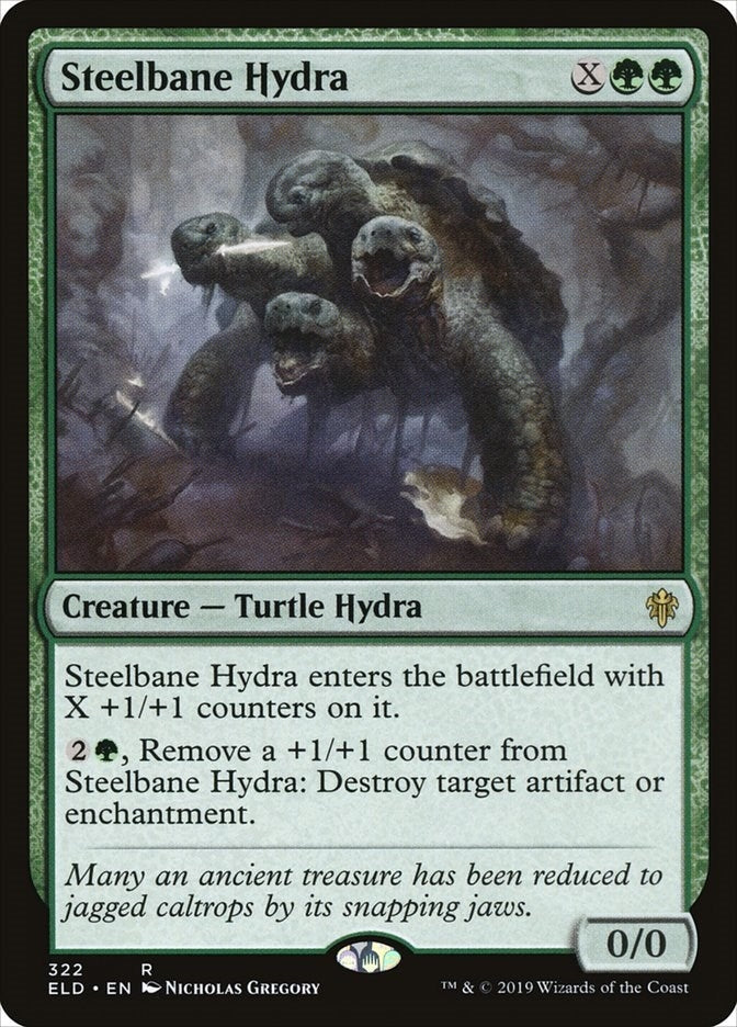 Image for Steelbane Hydra (322) (Throne of Eldraine) - Magic: The Gathering