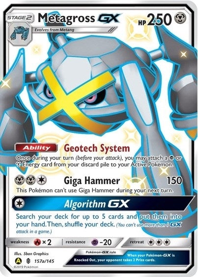 Image for Metagross GX - 157a/145 (157a/145) (Alternate Art Promos) (PR) - Pokemon