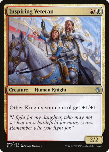 Image for Inspiring Veteran (194) (Throne of Eldraine) - Magic: The Gathering