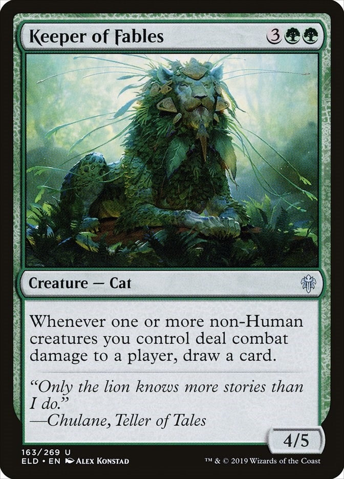 Image for Keeper of Fables (163) (Throne of Eldraine) - Magic: The Gathering