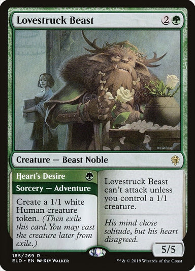 Image for Lovestruck Beast (165) (Throne of Eldraine) - Magic: The Gathering
