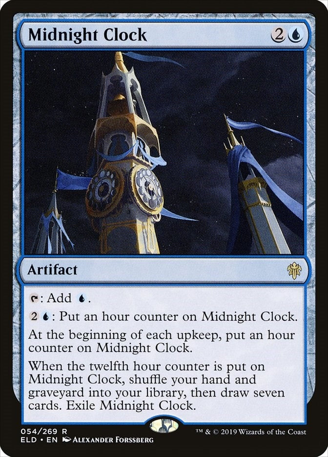 Image for Midnight Clock (54) (Throne of Eldraine) - Magic: The Gathering