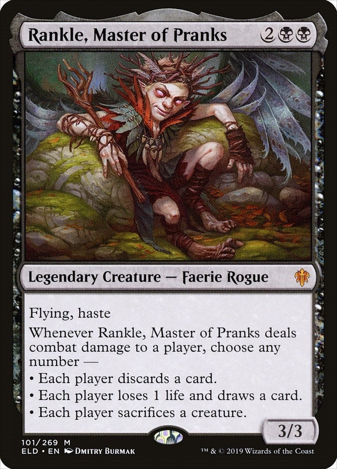 Image for Rankle, Master of Pranks (101) (Throne of Eldraine) - Magic: The Gathering