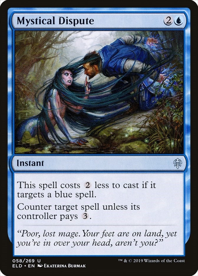 Image for Mystical Dispute (58) (Throne of Eldraine) - Magic: The Gathering
