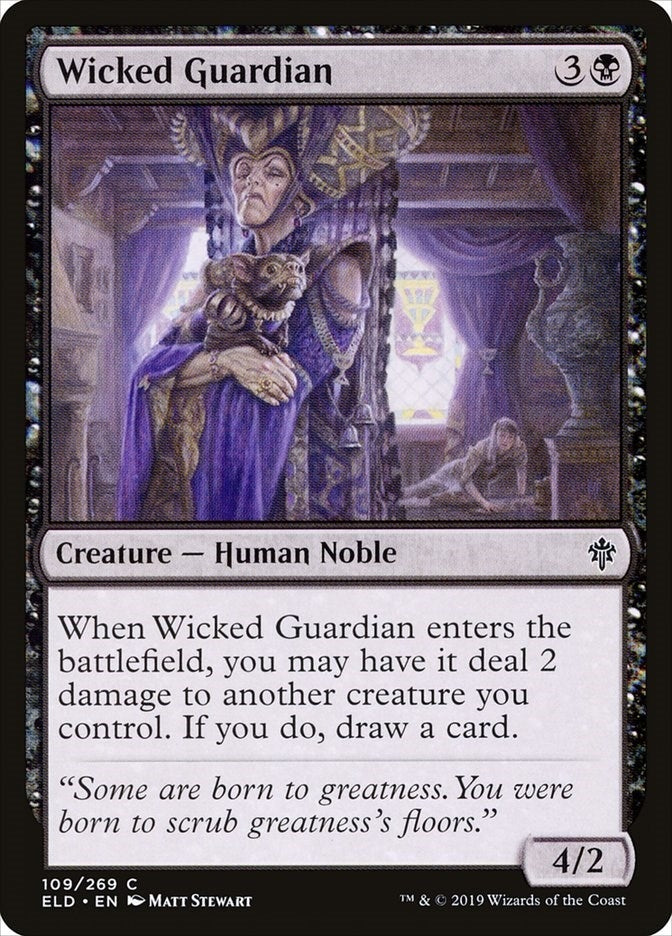 Image for Wicked Guardian (109) (Throne of Eldraine) - Magic: The Gathering