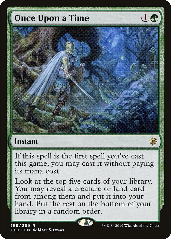 Image for Once Upon a Time (169) (Throne of Eldraine) - Magic: The Gathering