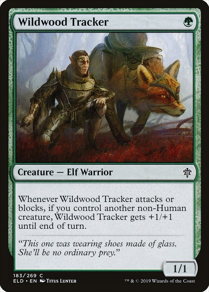 Image for Wildwood Tracker (183) (Throne of Eldraine) - Magic: The Gathering