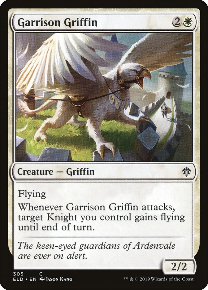 Image for Garrison Griffin (305) (Throne of Eldraine) - Magic: The Gathering