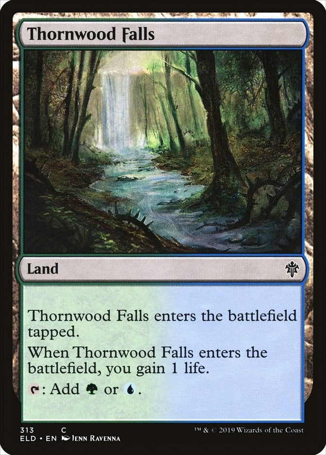 Image for Thornwood Falls (313) (Throne of Eldraine) - Magic: The Gathering