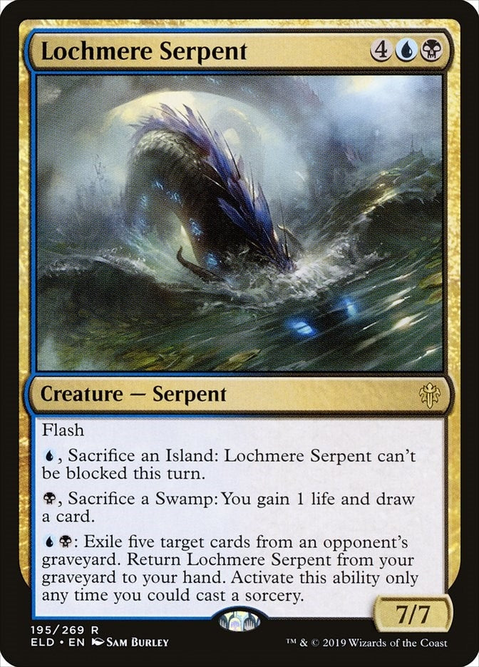 Image for Lochmere Serpent (195) (Throne of Eldraine) - Magic: The Gathering