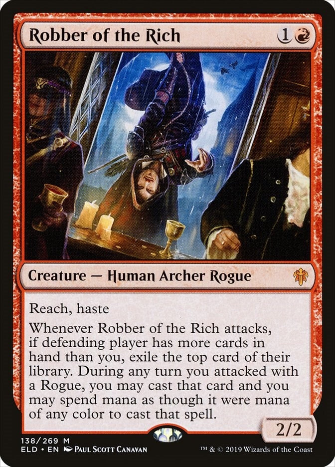 Image for Robber of the Rich (138) (Throne of Eldraine) - Magic: The Gathering