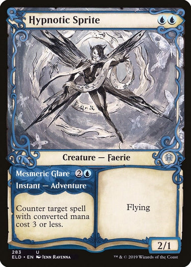Image for Hypnotic Sprite (Showcase) (283) (Throne of Eldraine) - Magic: The Gathering