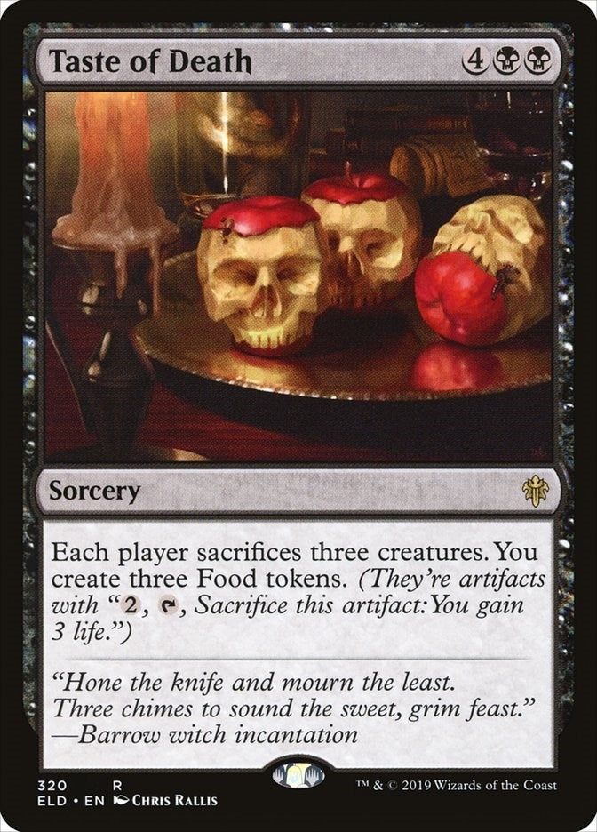 Image for Taste of Death (320) (Throne of Eldraine) - Magic: The Gathering