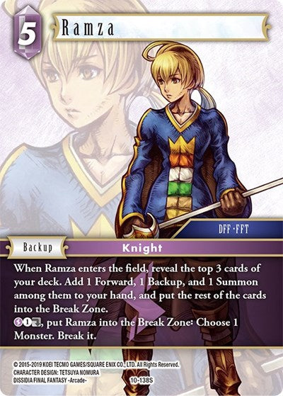 Ramza (Starter) 10-138S