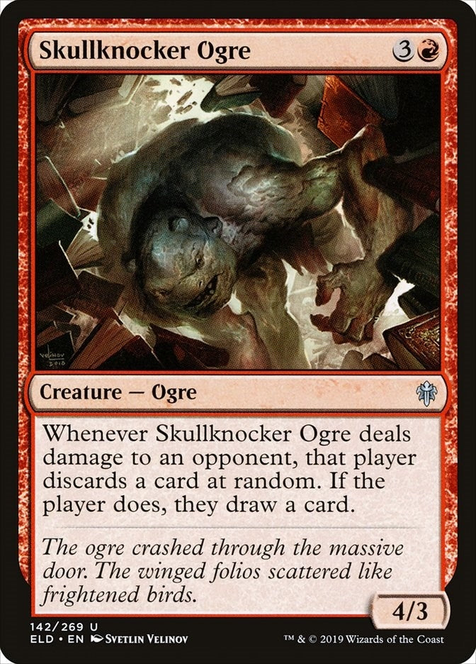 Image for Skullknocker Ogre (142) (Throne of Eldraine) - Magic: The Gathering