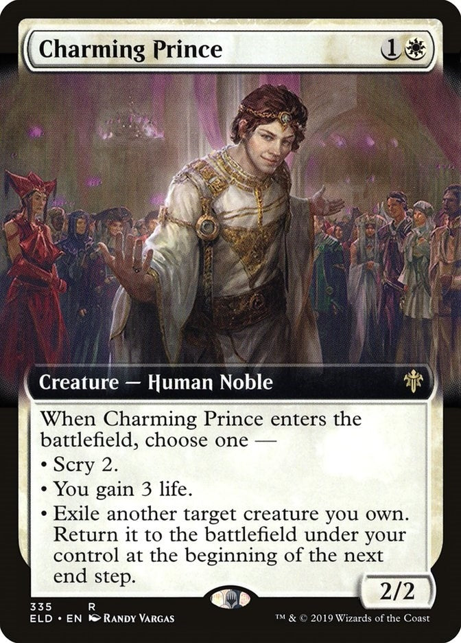 Image for Charming Prince (Extended Art) (335) (Throne of Eldraine) - Magic: The Gathering