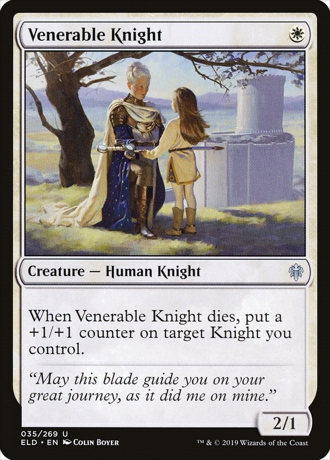 Image for Venerable Knight (35) (Throne of Eldraine) - Magic: The Gathering