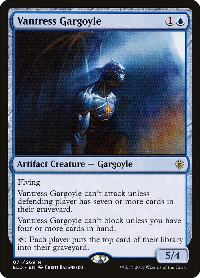 Image for Vantress Gargoyle (71) (Throne of Eldraine) (ELD) - Magic: The Gathering