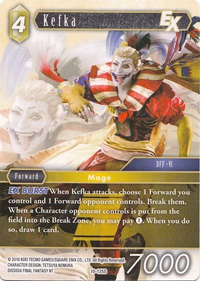 Kefka EX (Starter) 10-135S