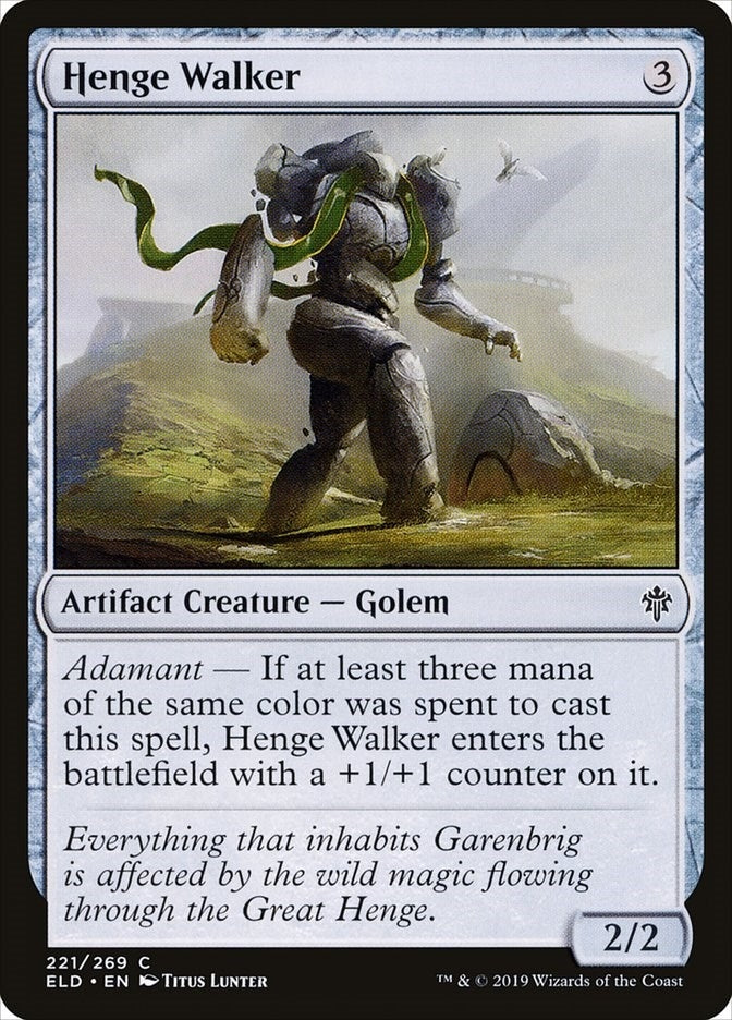 Image for Henge Walker (221) (Throne of Eldraine) (ELD) - Magic: The Gathering