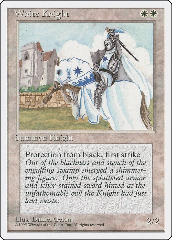 Image for White Knight (Fourth Edition) (4ED) - Magic: The Gathering