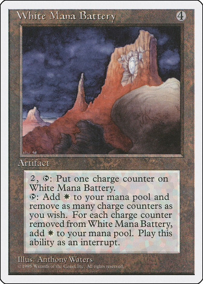 Image for White Mana Battery (Fourth Edition) (4ED) - Magic: The Gathering