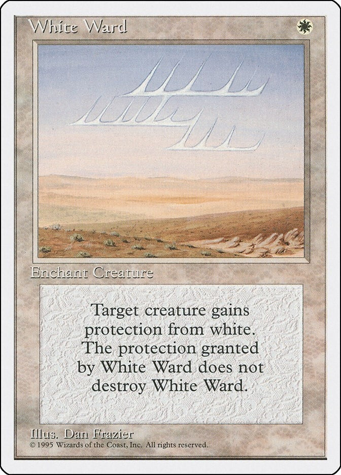 Image for White Ward (Fourth Edition) (4ED) - Magic: The Gathering