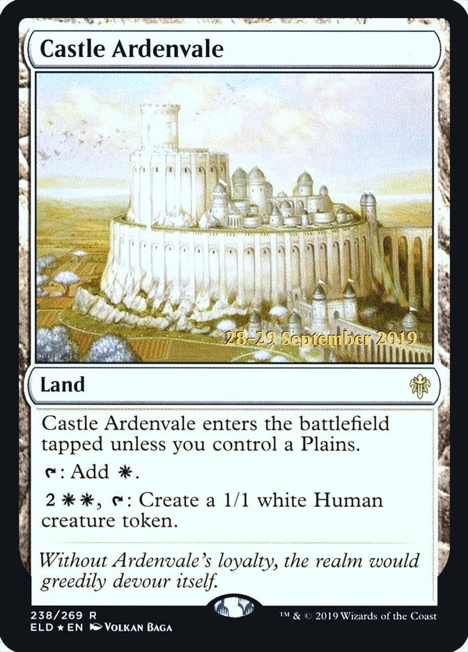 Image for Castle Ardenvale (238) (Prerelease Cards) (PRE) - Magic: The Gathering