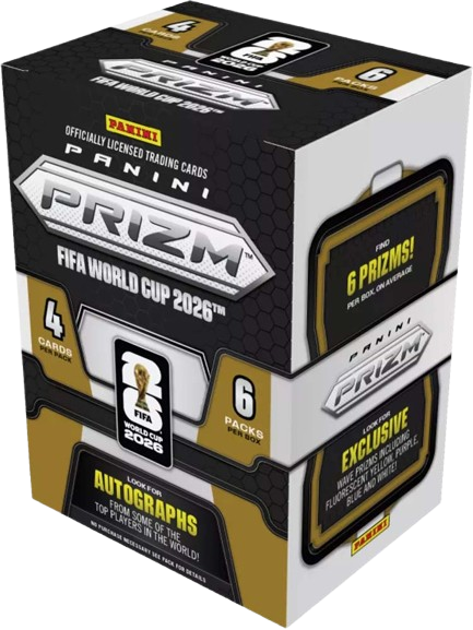 PRE ORDER - Panini Prizm World Cup Soccer 2026 Blaster Box
