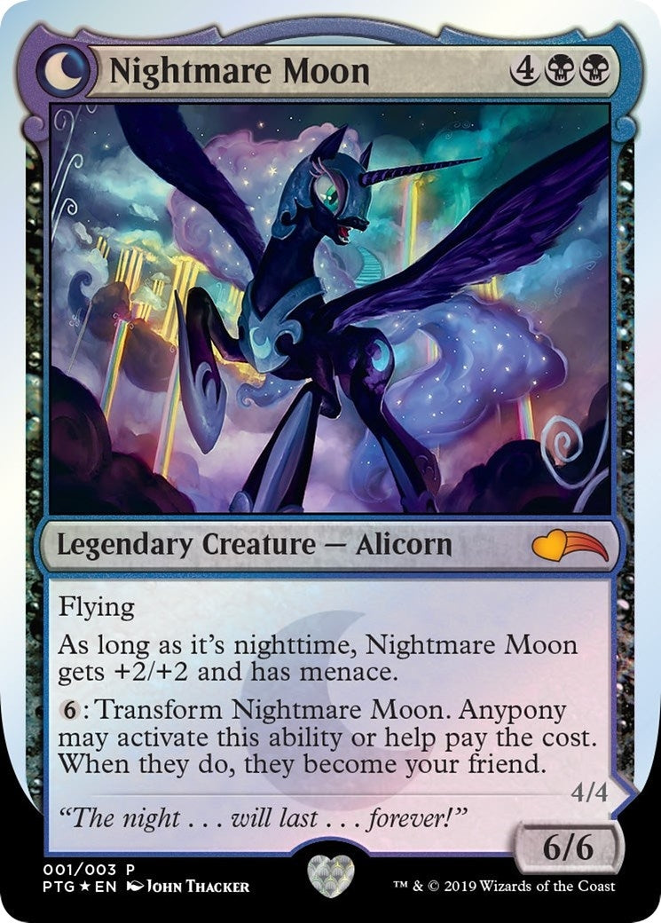 Nightmare Moon // Princess Luna (1) (Ponies: The Galloping)