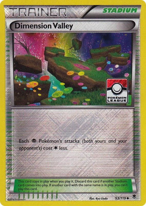 Dimension Valley - 93/119 (Pokemon League) (093/119) (League & Championship Cards)