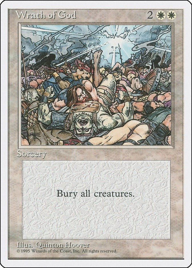 Image for Wrath of God (308) (Fourth Edition) (4ED) - Magic: The Gathering