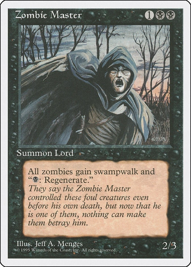Image for Zombie Master (58) (Fourth Edition) (4ED) - Magic: The Gathering